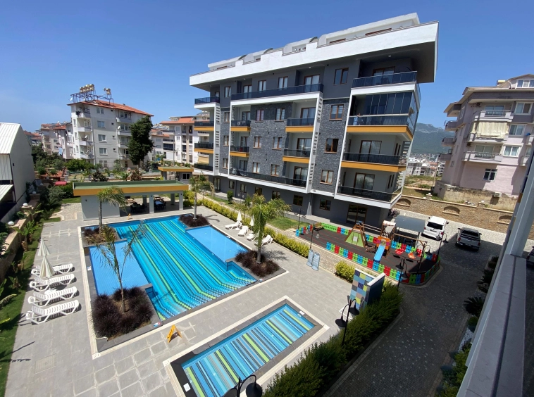 3+1 Apartment in Luxury Complex in Oba, Alanya