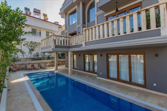6+1 Villa with full Seaview in Castle of Alanya