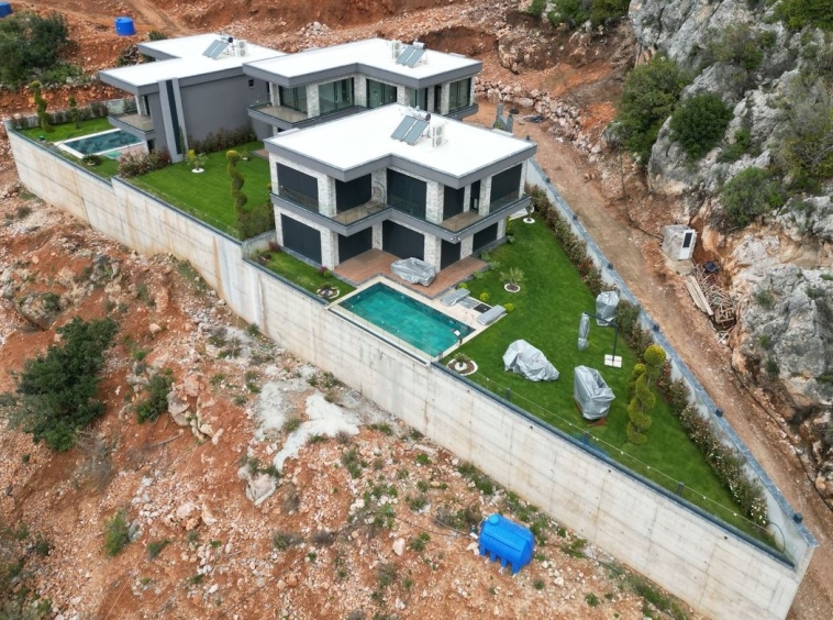 4+1 Smart Villa in Tepe, ALanya