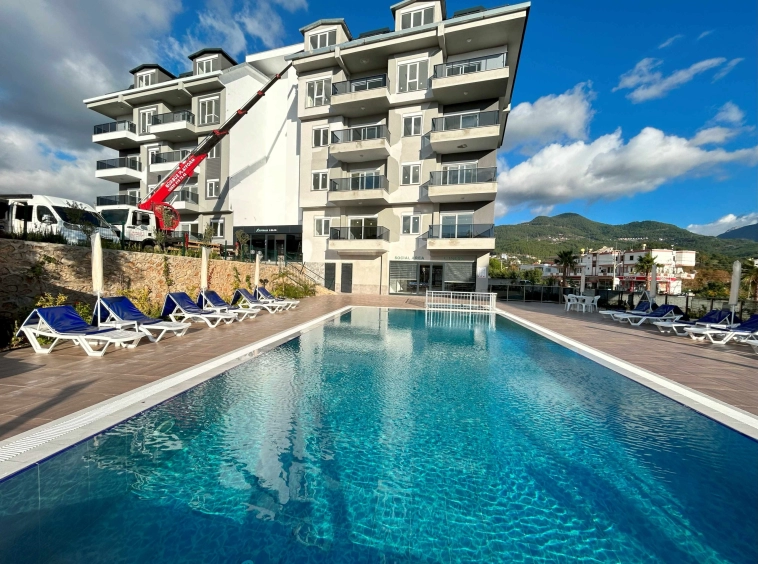 4+1 New Dublex Penthouse in Oba, Alanya