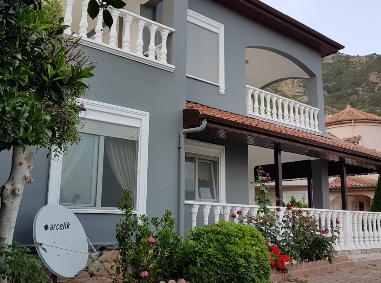 3+1 Full Seaview Villa in Tepe, Alanya