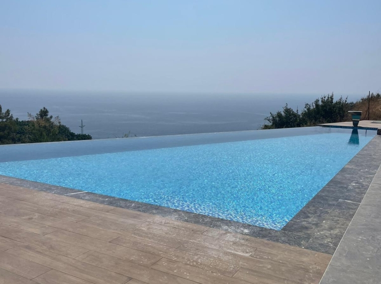 5+1 Luxury Seaview Villa in Kargicak, Alanya