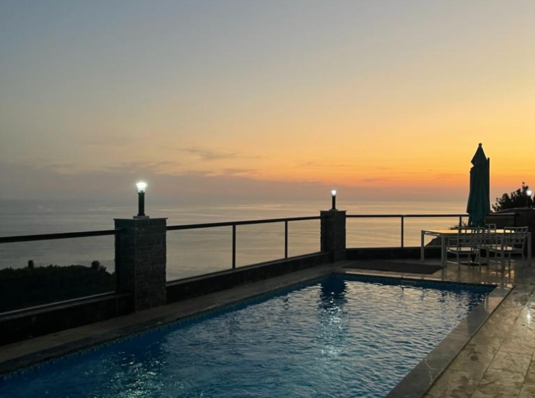 5+1 NEW Seaview Villa in Kargicak, Alanya