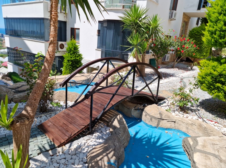 2+1 Full Seaview Apartment in Mahmutlar, Alanya