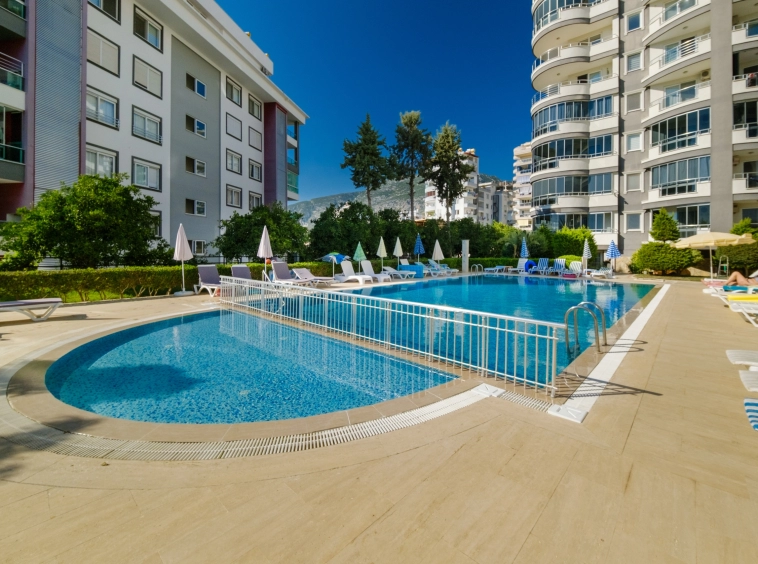 2+1 Seaview Apartment in Mahmutlar, Alanya