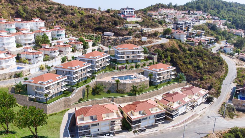 2+1 Seaview Apartment in Kargicak, Alanya