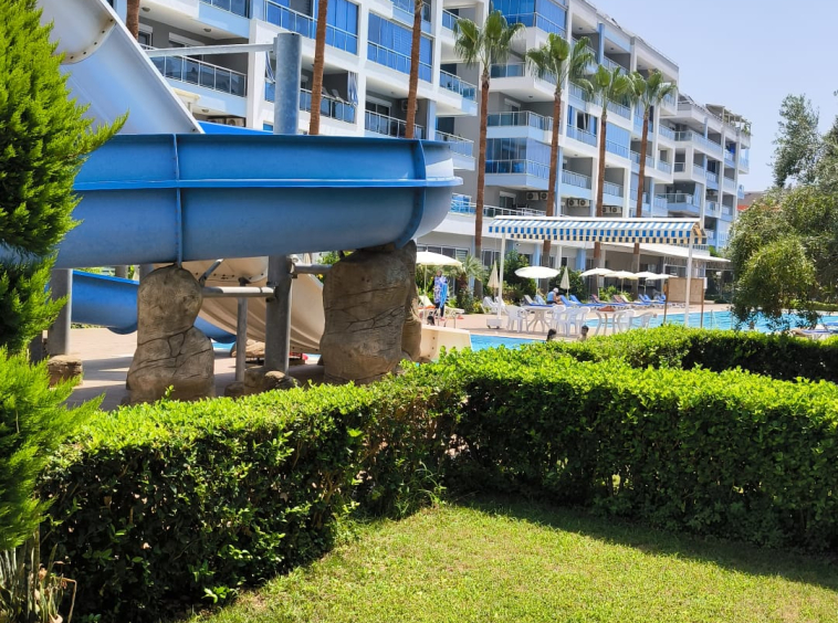 4+1 garden dublex for sale in Kestel Alanya