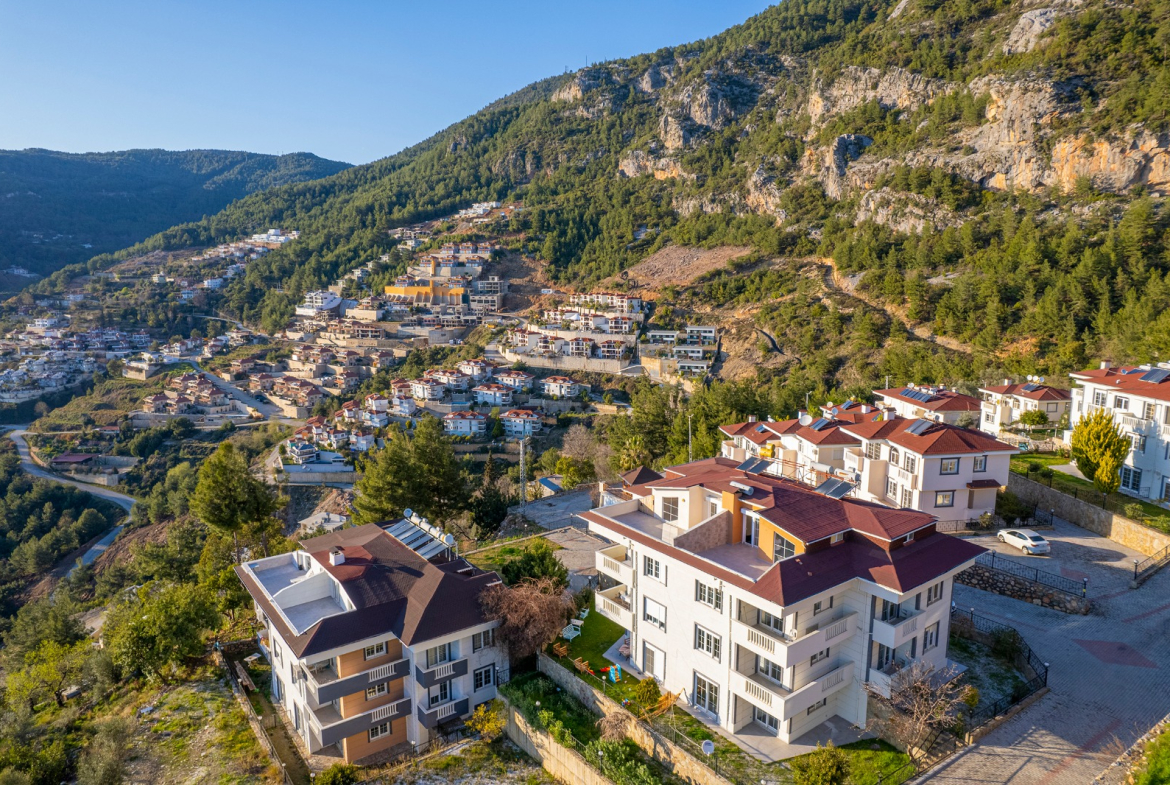 4+1 duplex penthouse in Bektas Alanya