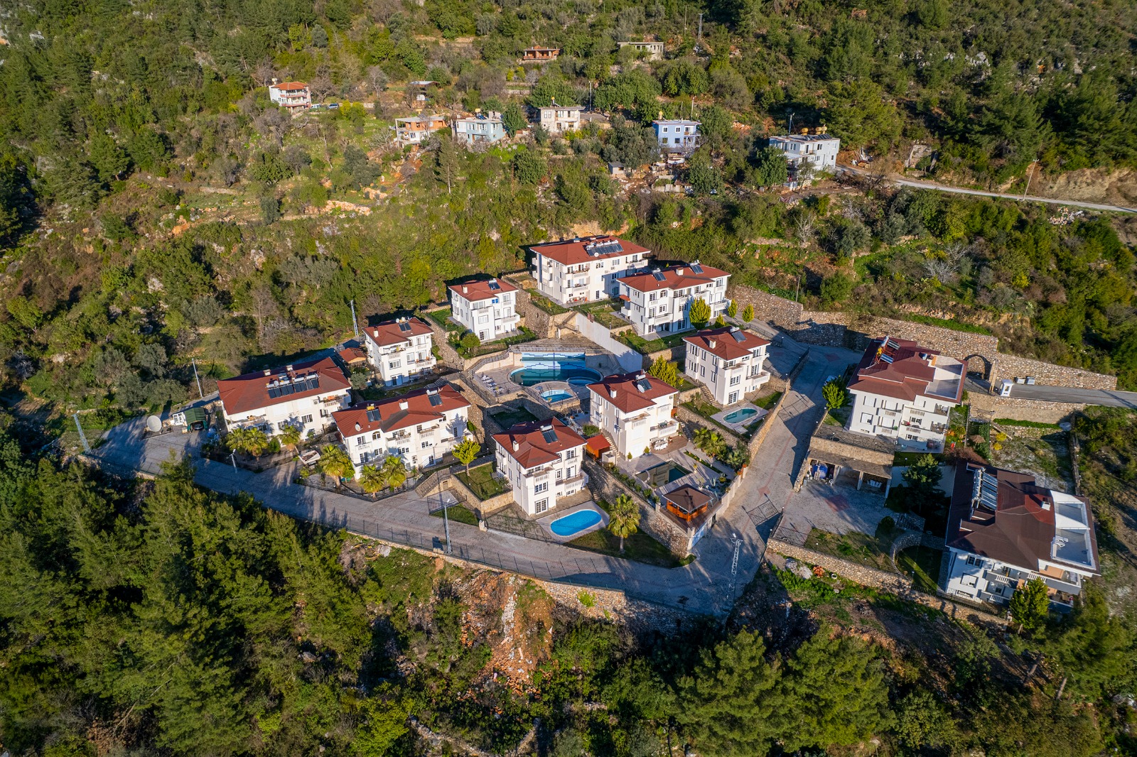 4+1 duplex penthouse in Bektas Alanya