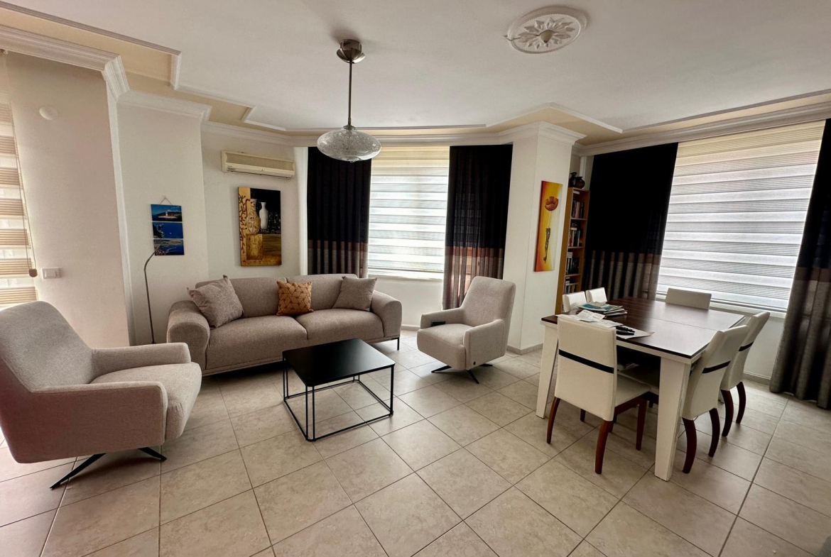 3+2 duplex penthouse in Obagol Alanya